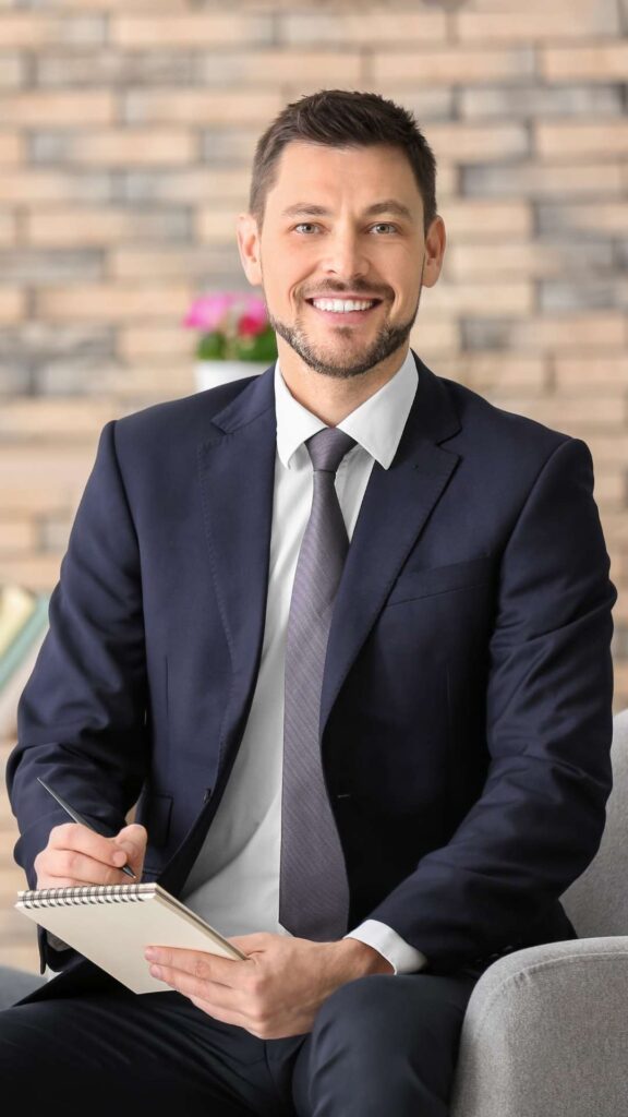 Orthorexia Eating Disorder Solutions Therapist in Suit