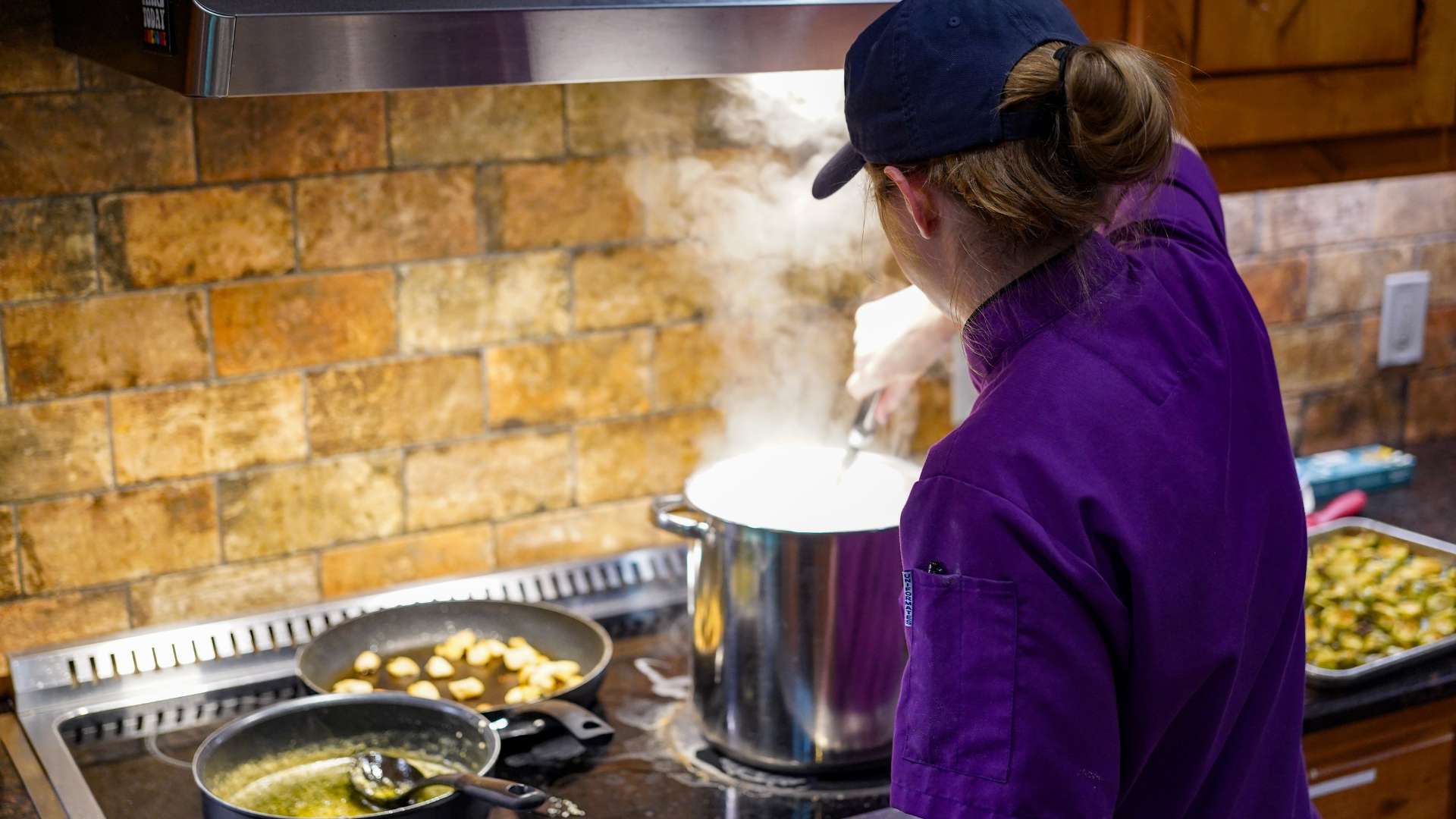 Eating Disorder Treatment at Eating Disorder Solutions Chef in Kitchen Cooking