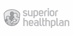 Superior Healthplan Insurance Logo Grey
