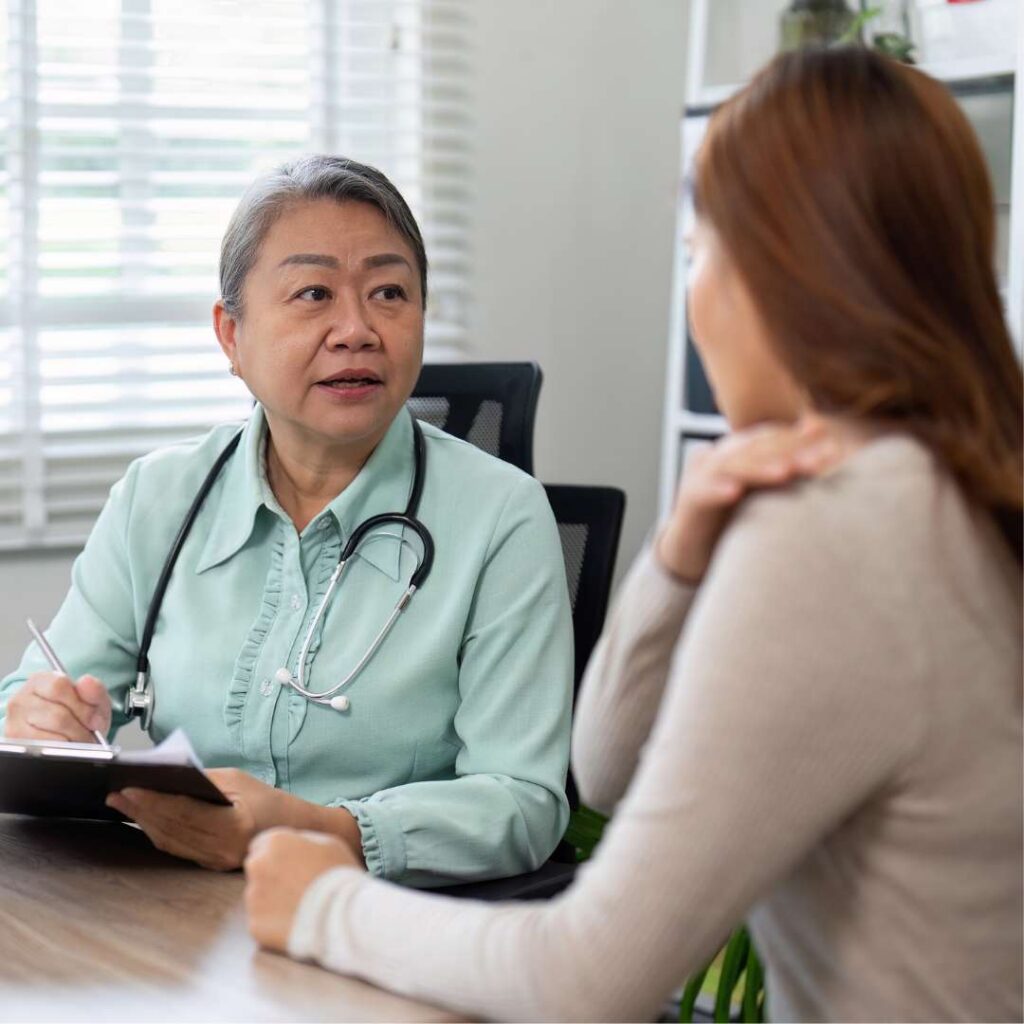 Medical assessment process for eating disorder diagnosis showing clinical evaluation steps and diagnostic criteria used in treatment programs