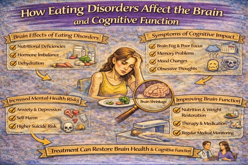 How eating disorders impact brain health