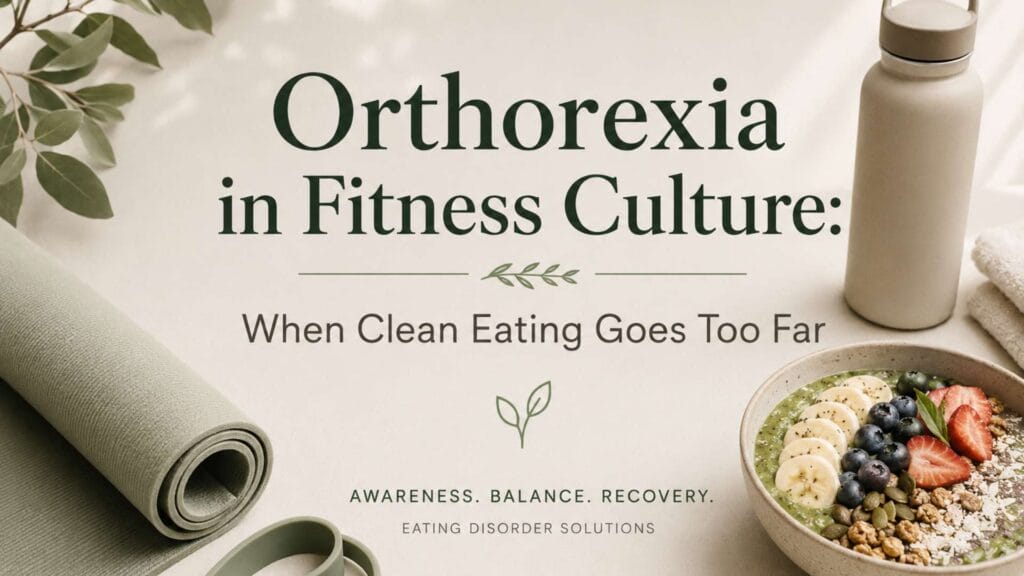 Orthorexia in Fitness Culture When Clean Eating Goes Too Far
