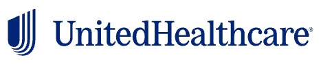 UnitedHealthcare logo with blue wordmark and shield icon